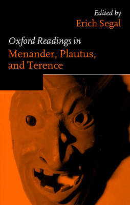 Readings in Menander, Plautus, and Terence Readings in Menander, Plautus, and Terence