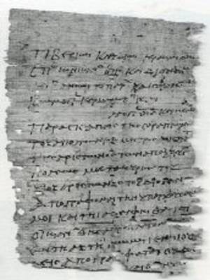 Oxyrhynchus Papyri. 2001/67 Oxyrhynchus Papyri. 2001/67