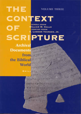 The Context of Scripture... The Context of Scripture...