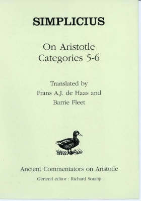 On Aristotle Categories 5-6 On Aristotle Categories 5-6