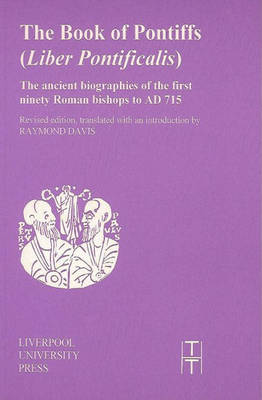 Liber Pontificalis Book of Pontiffs Liber Pontificalis Book of Pontiffs