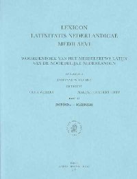 Lexicon Latinitatis Nederlandicae Medii Aevi. Fasc. 55