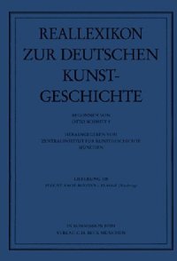 Reallexikon zur Deutschen Kunst-Geschichte. 1999/9-108