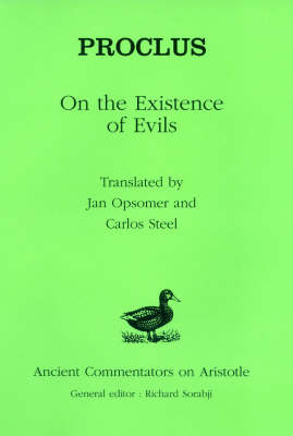 On the Existence of Evils On the Existence of Evils