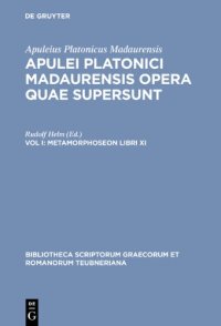 Opera quae supersunt. Vol. I