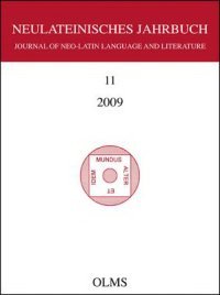 Neulateinisches Jahrbuch, 2009/11