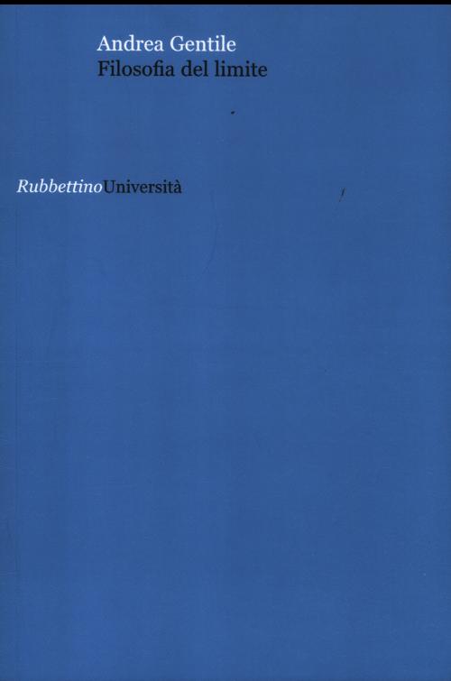 Filosofia del limite Filosofia del limite