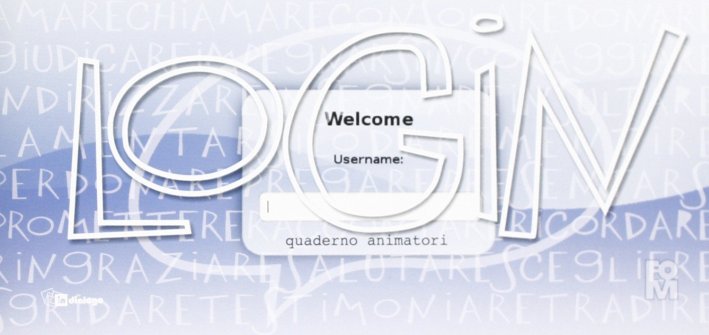 Login. Quaderno animatori oratorio estivo. Passpartù Login. Quaderno animatori oratorio estivo. Passpartù