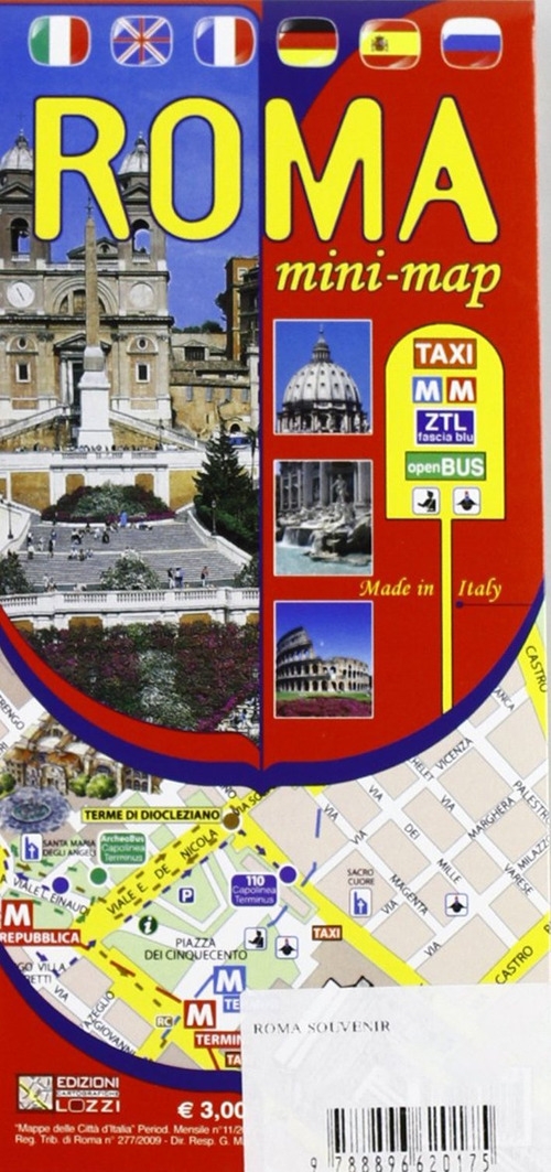 Roma. Mini guida. Mini map. Con video. Roma. Mini guida. Mini map. Con video.