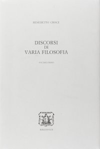 Discorsi di varia filosofia