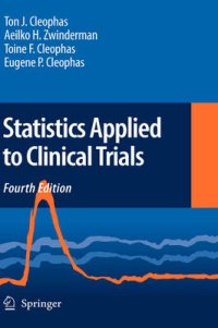 Statistics Applied to Clinical Trials
