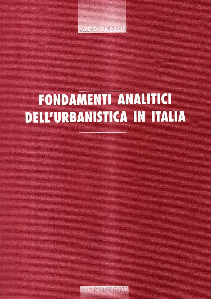 Fondamenti analitici dell'urbanistica in Italia