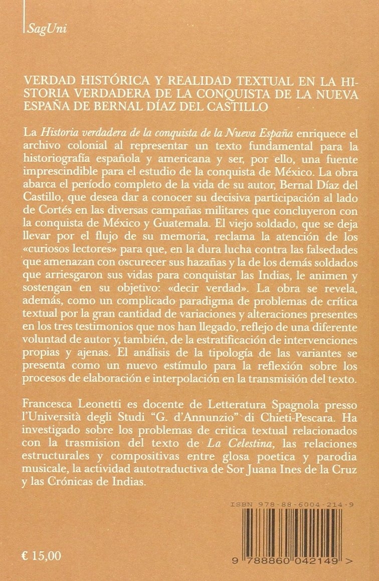 Verdad histórica y realidad textual Verdad histórica y realidad textual
