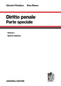 Diritto penale. Vol. 1: Parte speciale