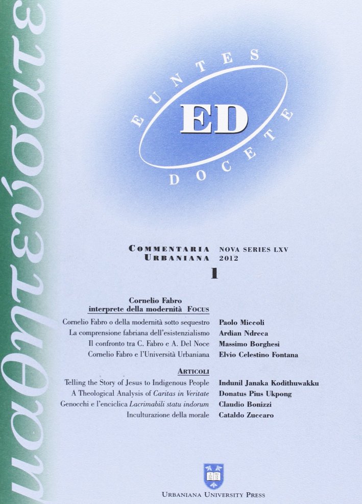 Euntes Docete (2012). Vol. 1. Euntes Docete (2012). Vol. 1.