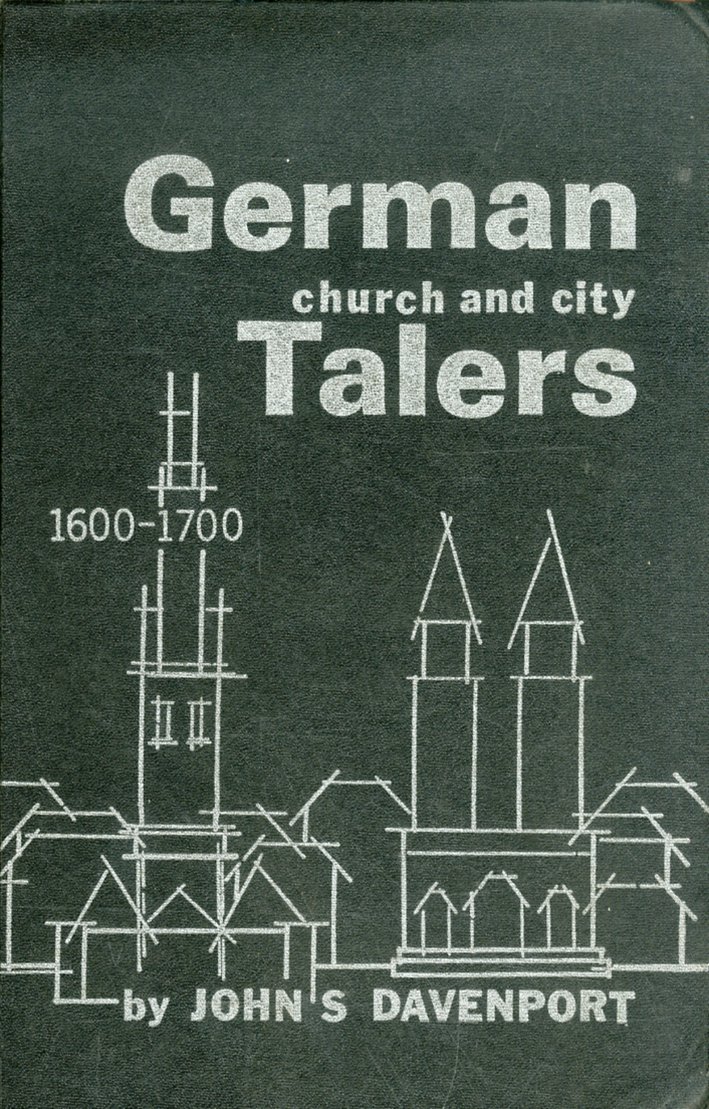 German church and city Talers 1600-1700