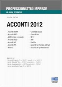 Acconti 2012