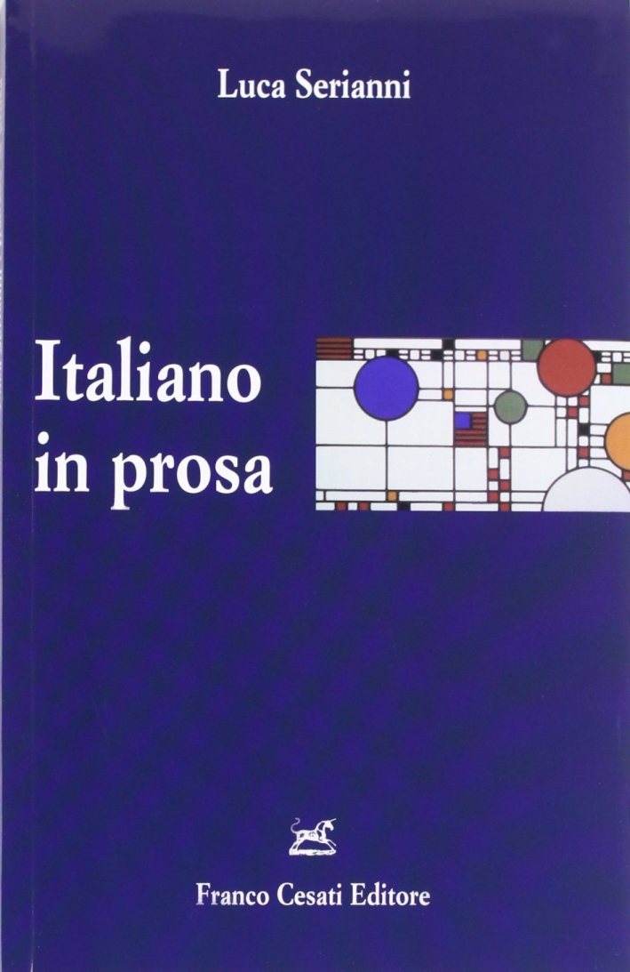 Italiano in prosa Italiano in prosa