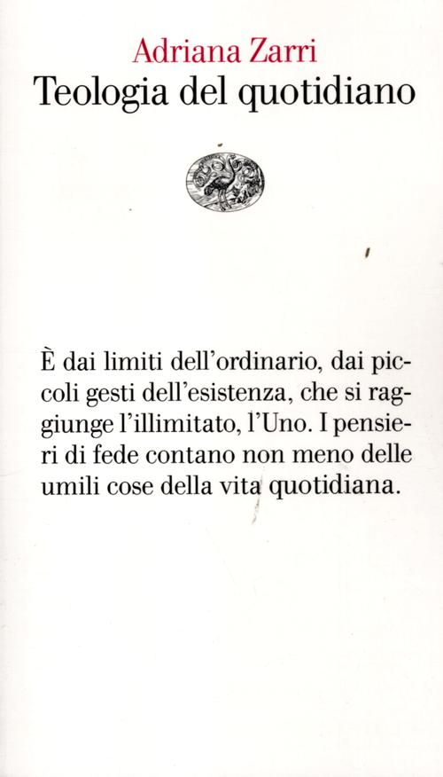 Teologia del quotidiano Teologia del quotidiano