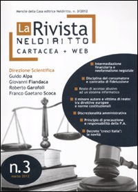 La rivista di Neldiritto (2012). Vol. 3 La rivista di Neldiritto (2012). Vol. 3