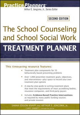 School Counseling and School Social Work Treatment Planner. School Counseling and School Social Work Treatment Planner.