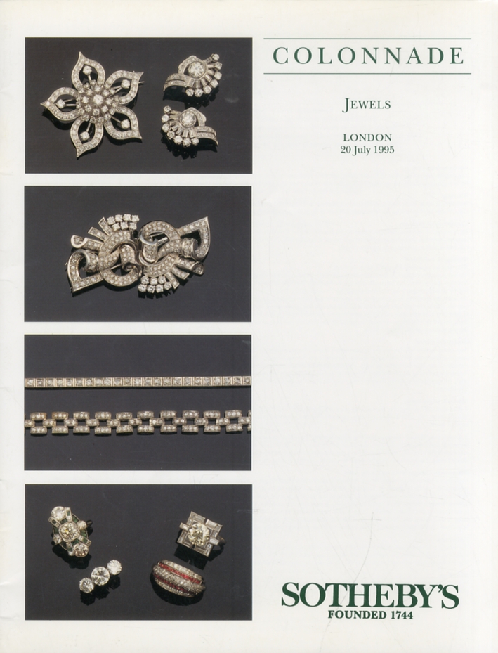 Jewels. 20 July 1995 Jewels. 20 July 1995