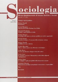Sociologia. Rivista quadrimestrale di scienze storiche e sociali (2011). Vol. 2