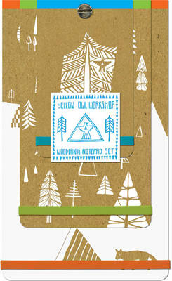 Yellow Owl Woodlands Notepad Set Yellow Owl Woodlands Notepad Set