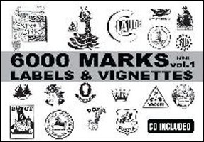 6000 marks Mini. Labels & vignettes. Con CD-ROM. Vol. 1 6000 marks Mini. Labels & vignettes. Con CD-ROM. Vol. 1