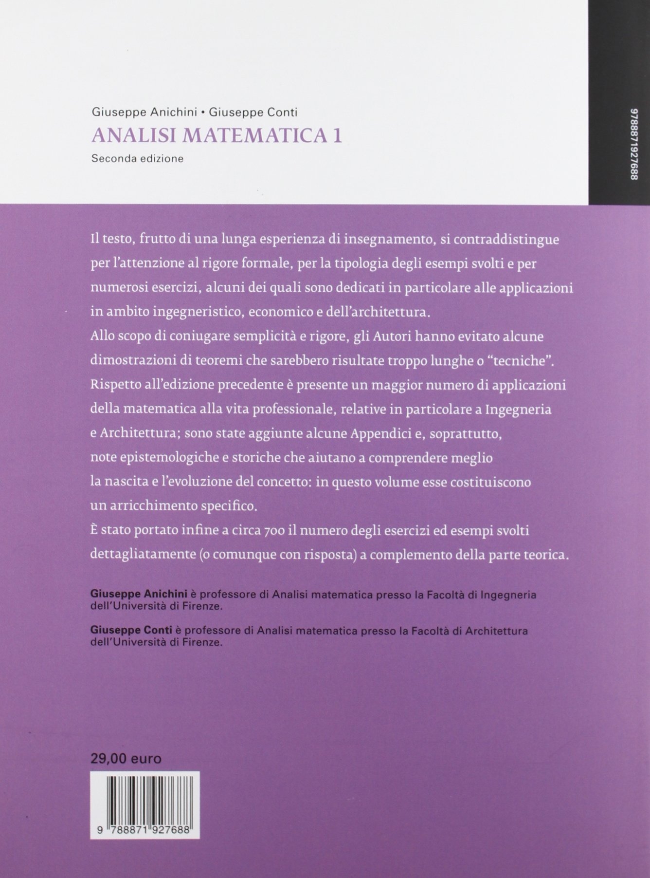 Analisi matematica 1 Analisi matematica 1