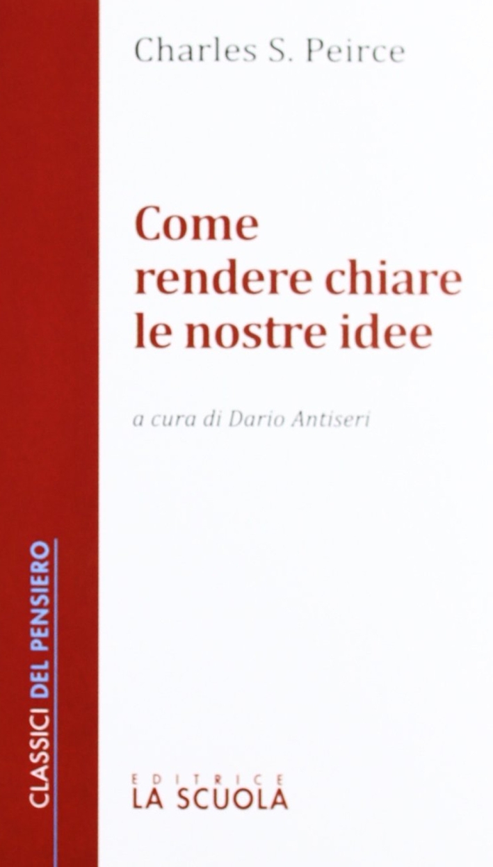 Come rendere chiare le nostre idee Come rendere chiare le nostre idee