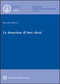 9788849523386 francesco rinaldi 2012 la donazione di beni altrui ... Donazione di beni