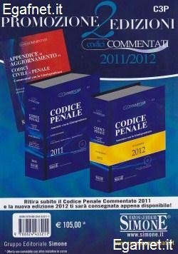 Codice Penale 2011 + Codice Penale 2012 Codice Penale 2011 + Codice Penale 2012