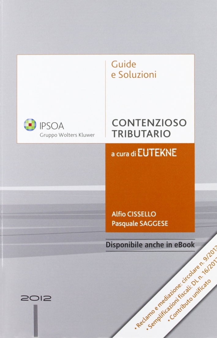 Contenzioso tributario Contenzioso tributario
