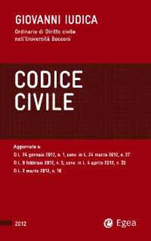 Codice civile 2012 Codice civile 2012