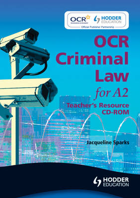 OCR Criminal Law for A2 OCR Criminal Law for A2