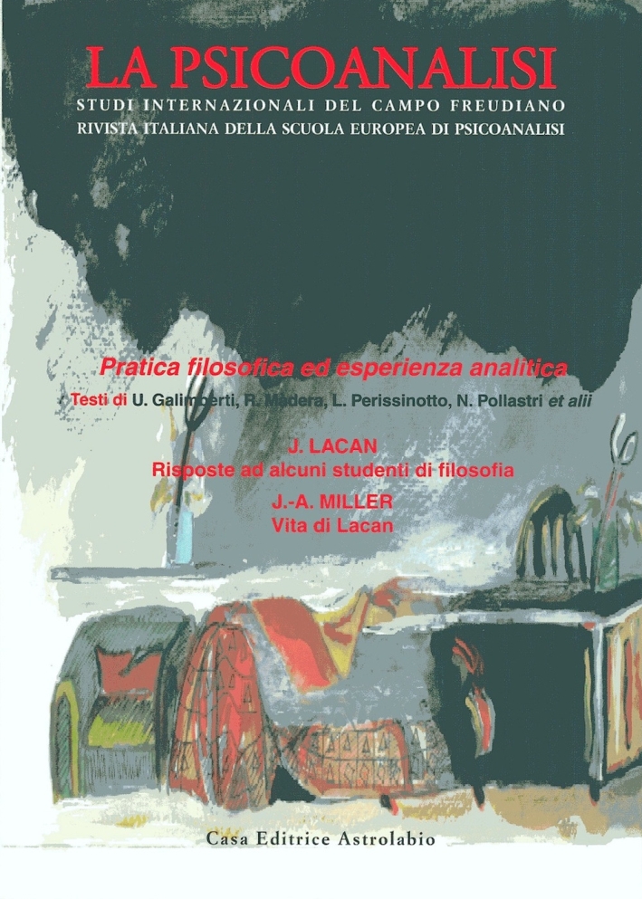 La psicoanalisi. Vol. 49: Pratica filosofica La psicoanalisi. Vol. 49: Pratica filosofica