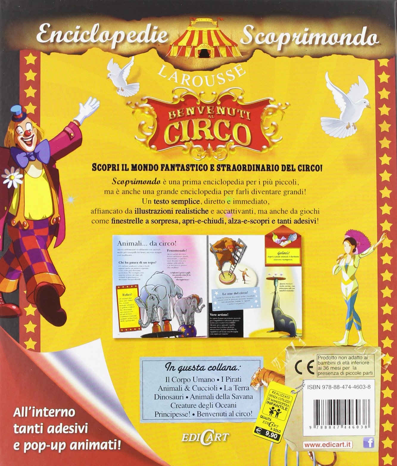 Benvenuti al Circo! con Adesivi Benvenuti al Circo! con Adesivi