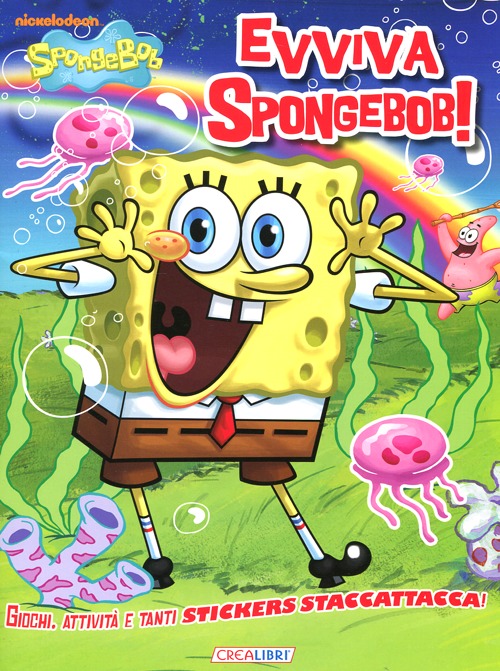 Evviva SpongeBob! Con adesivi Evviva SpongeBob! Con adesivi