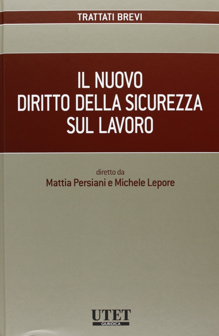 Il nuovo diritto della sicurezza sul lavoro