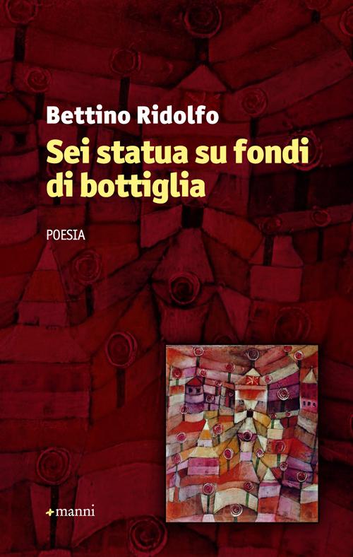 Sei statua su fondi di bottiglia Sei statua su fondi di bottiglia