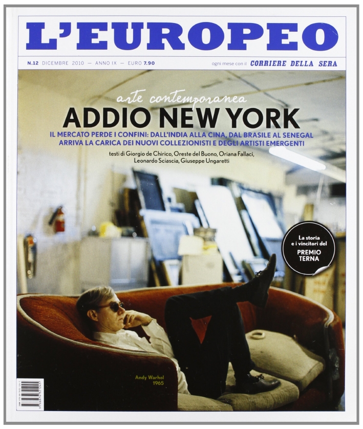 L'europeo. Addio a New York L'europeo. Addio a New York
