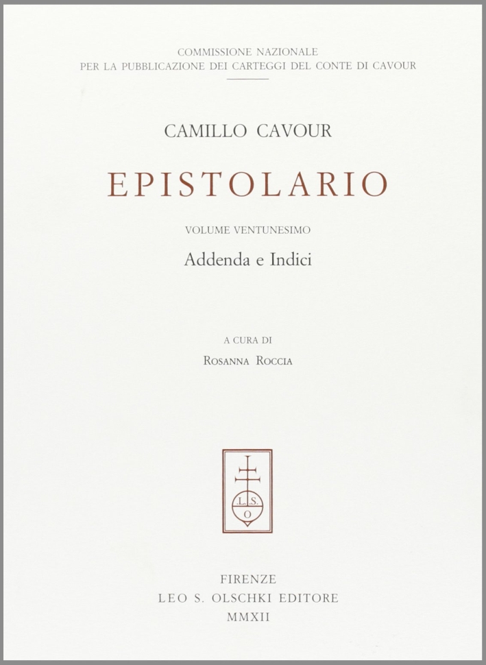 Epistolario. Vol. 21: Addenda e indici generali Epistolario. Vol. 21: Addenda e indici generali
