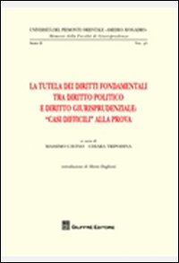 La tutela dei diritti fondamentali tra diritto politico e diritto giurisprudenziale. La tutela dei diritti fondamentali tra diritto politico e diritto giurisprudenziale.