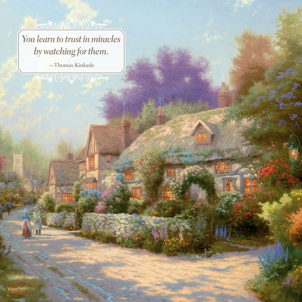 Thomas Kinkade Lightposts for Living 2013 Wall Calendar Thomas Kinkade Lightposts for Living 2013 Wall Calendar