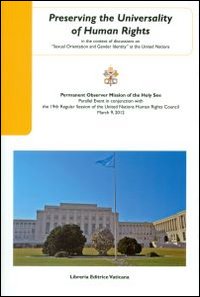 Preserving the universality of human rights in the context of discussions on sexual orientation and gender identity... Preserving the universality of human rights in the context of discussions on sexual orientation and gender identity...