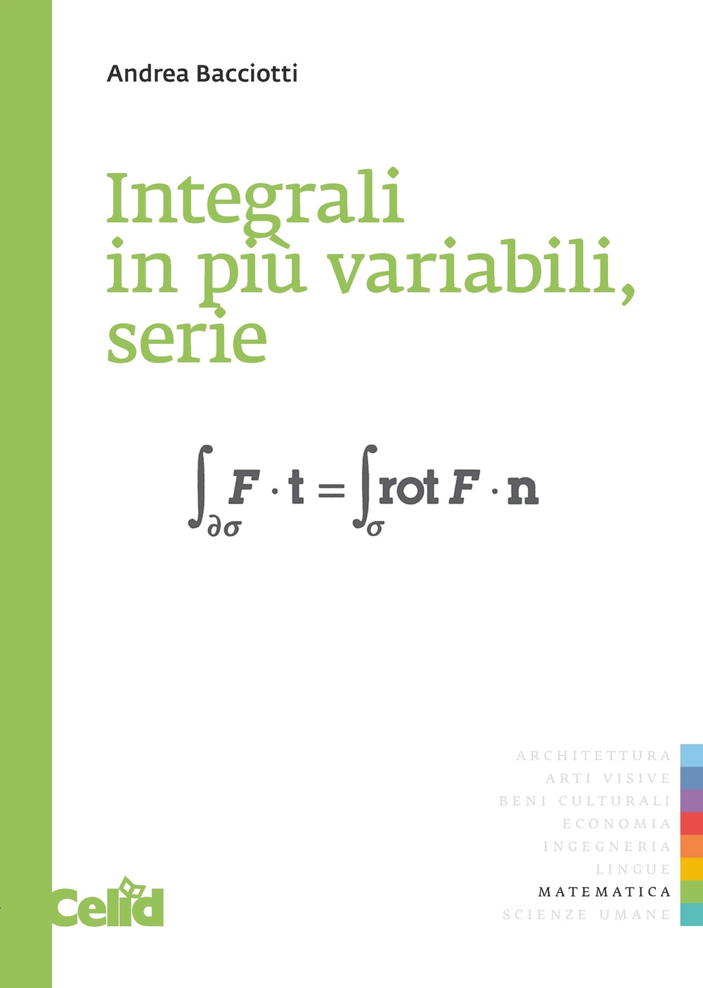 Integrali in più variabili, serie Integrali in più variabili, serie
