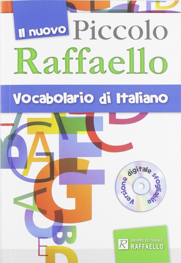 9788847218031 2012 - Nuovo dizionario italiano piccolo raffaello