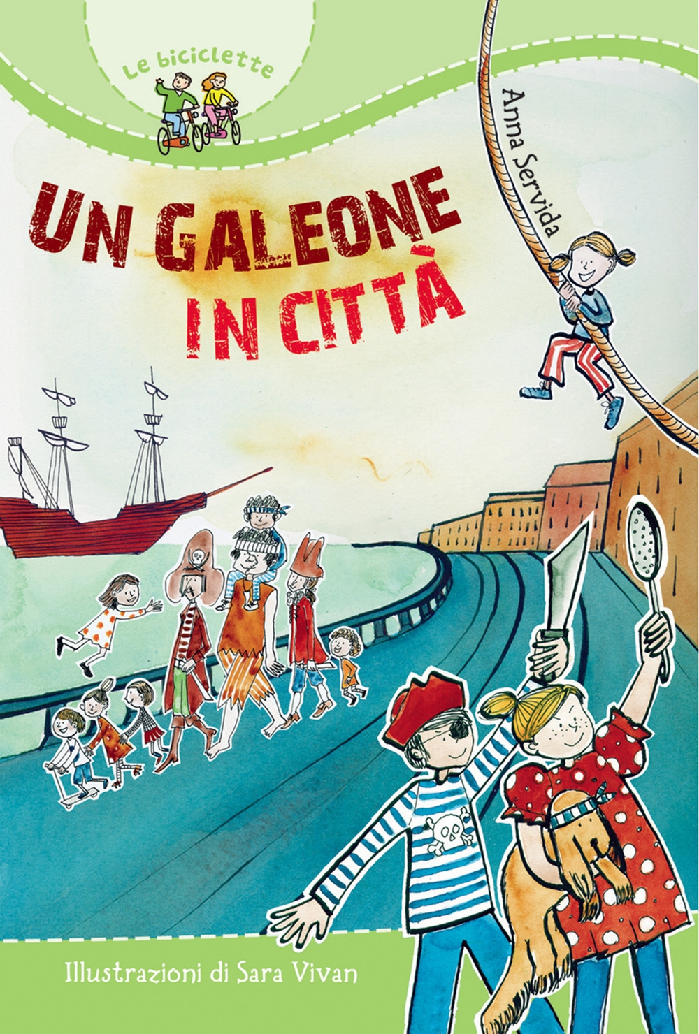 Un galeone in città. Un galeone in città.