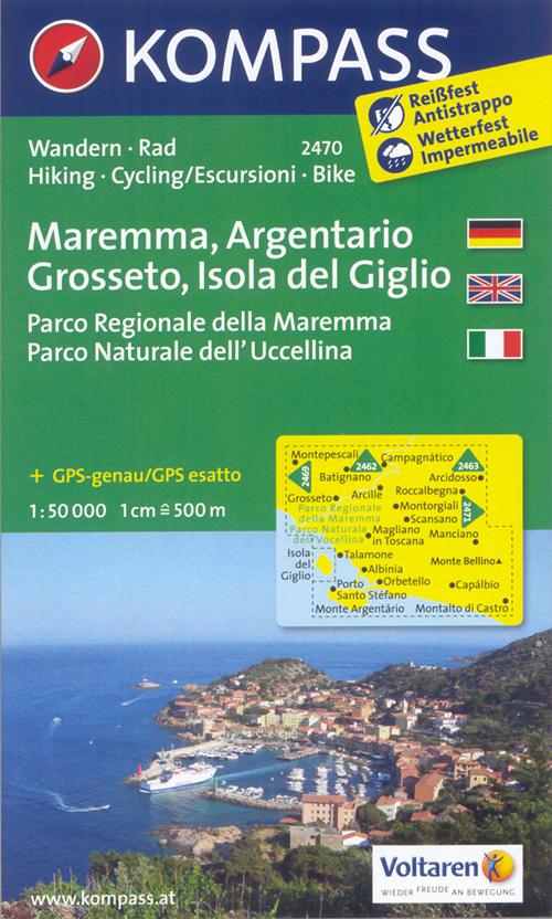 Carta escursionistica n. 2470. Maremma, Argentario, Grosseto, Isola del Giglio. Adatto a GPS. Digital map. DVD-ROM Carta escursionistica n. 2470. Maremma, Argentario, Grosseto, Isola del Giglio. Adatto a GPS. Digital map. DVD-ROM